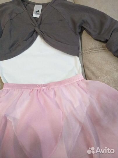 Боди юбка для танцев и гимнастики на девочку