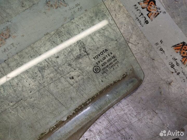 Стекло двери заднее левое Toyota Corolla E12 1.6