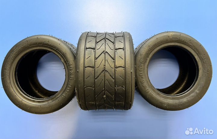 Покрышка 10х6.00-6 для Kugoo C1 Pro / Wolong