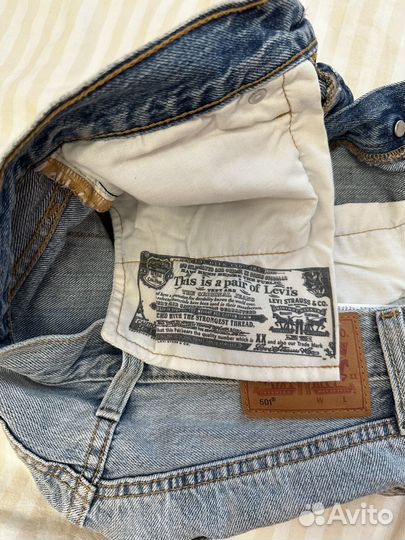 Шорты женские levis 501