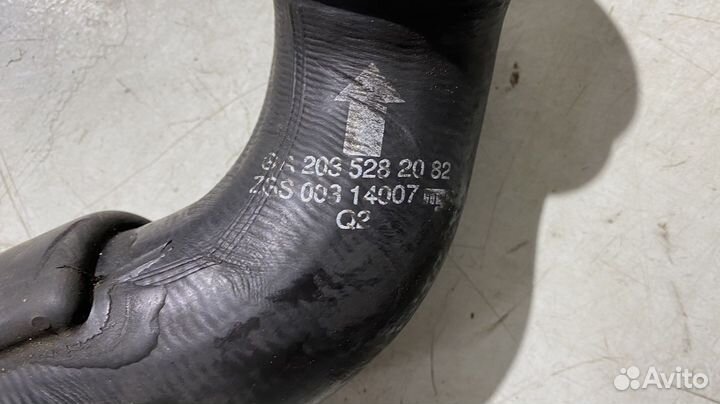 Патрубки интеркуллера Mercedes Benz W203