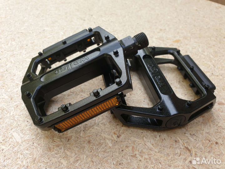 Алюминиевые педали Wellgo (новые) топталки