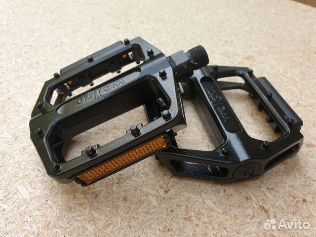 Алюминиевые педали Wellgo (новые) топталки