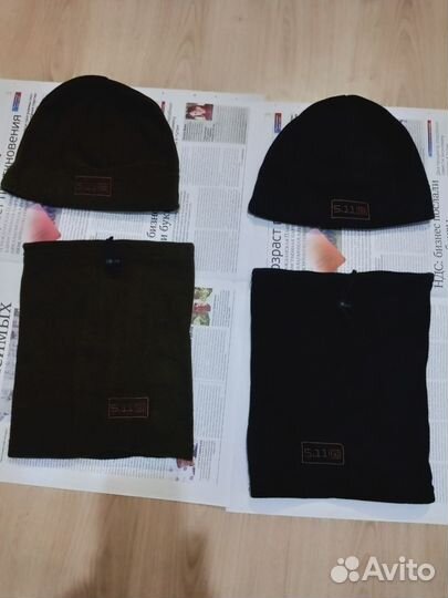 Комплект шапка и снуд