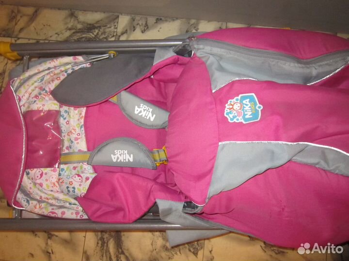 Детские санки на колесиках