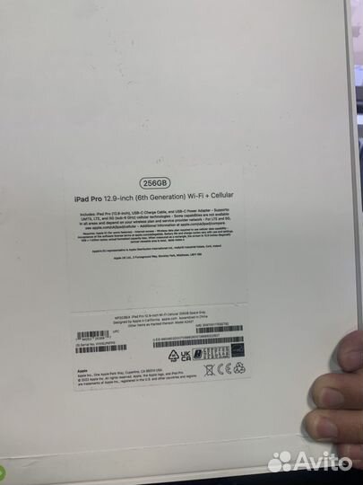 iPad pro 12 9 m2 256gb Lte новый