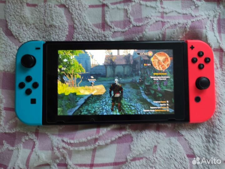 Nintendo switch прошитая 128gb