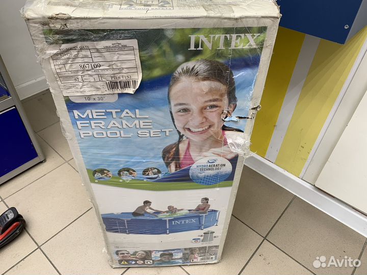 Бассейн 305 х 76 см Steel Pro Frame