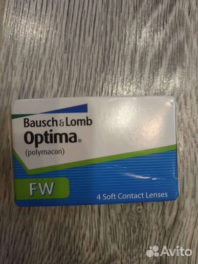 Линзы контактные -3,75