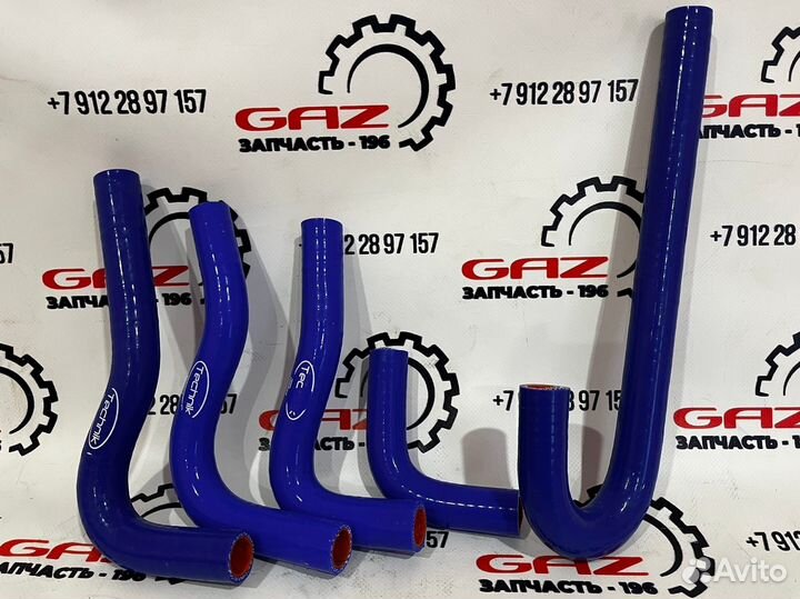 Патрубки отопителя ГАЗель 3302/Бизнес дв. Cummins