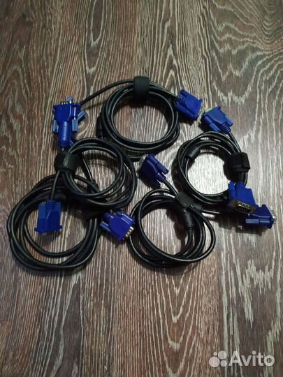 Кабель vga,hdmi,dvi-d, displayport разные для пк