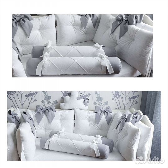 Бортики в кроватку