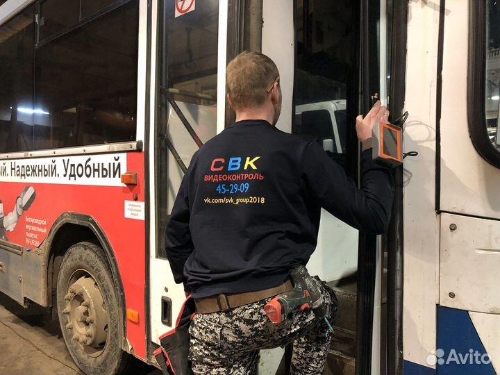 Монтаж видеонаблюдения, скуд