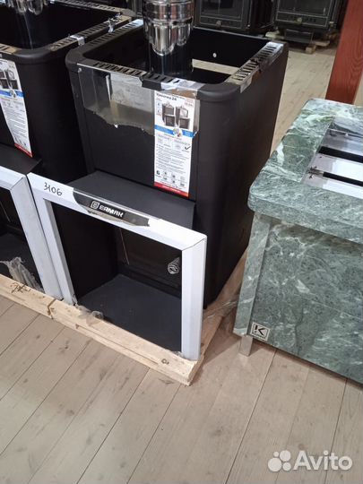 Печь для бани на газу из нержавейки Уралочка 24