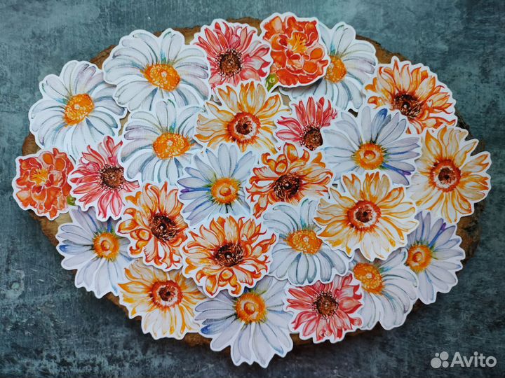 10 разных наборов высечек для скрапбукинга