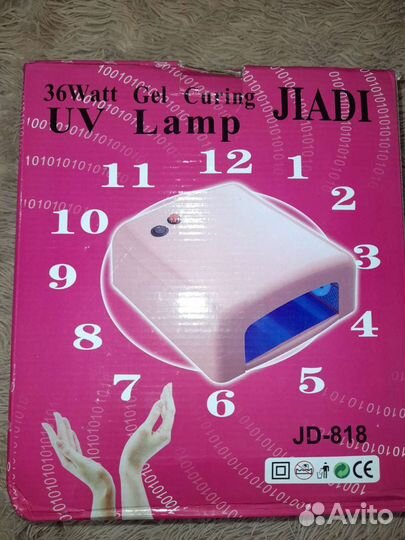 Лампа для ногтей 36 w