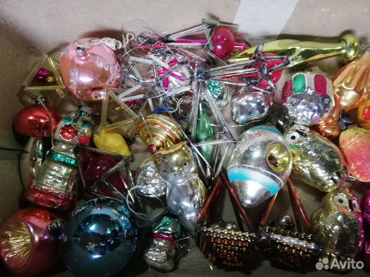 Елочные игрушки СССР