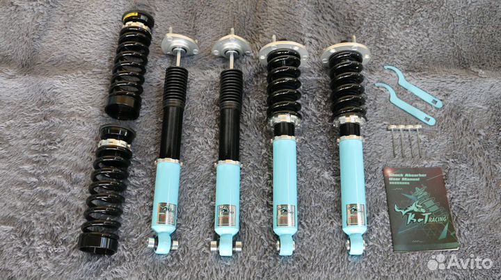 Новые койловеры KT Racing для Lexus IS