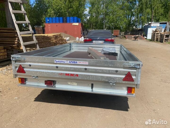 Прицеп мзса 817738.001 двухосный. Рассрочка