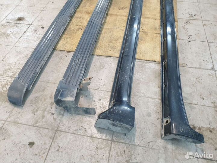 Пороги подножки Toyota Land Cruiser 200