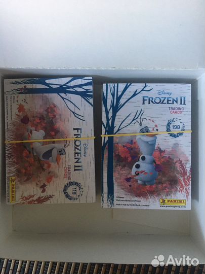 Карточки для журнала Panini Холодное сердце 2
