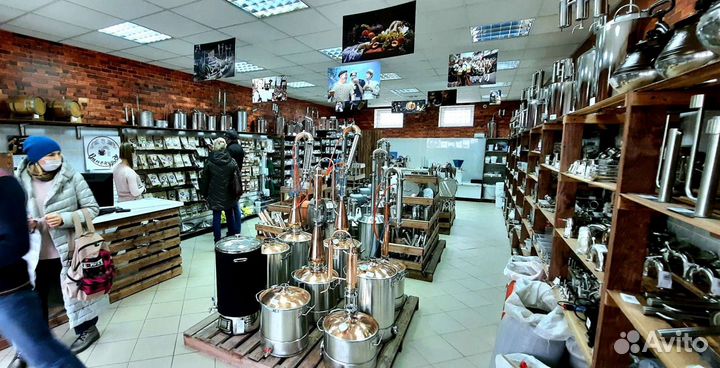 Царга с гильзой под термометр 7см - 1м