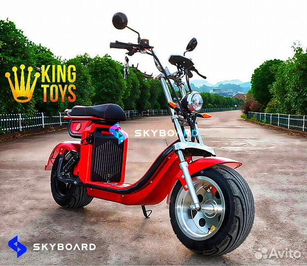 Электроскутер Citycoco SkyBoard BR4000 fast