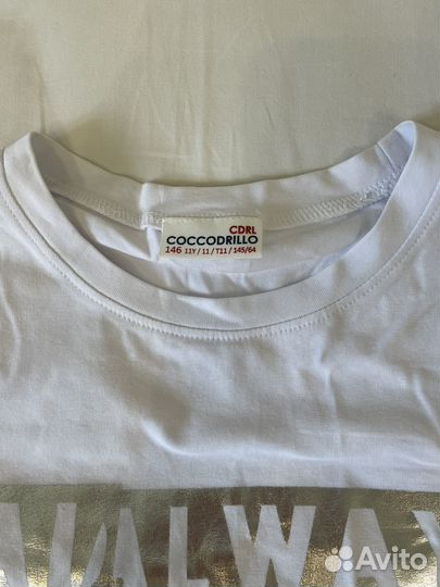 Футболка Coccodrillo для девочки