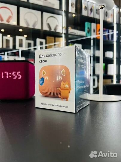 Умная колонка VK Капсула Нео с Марусей Orange