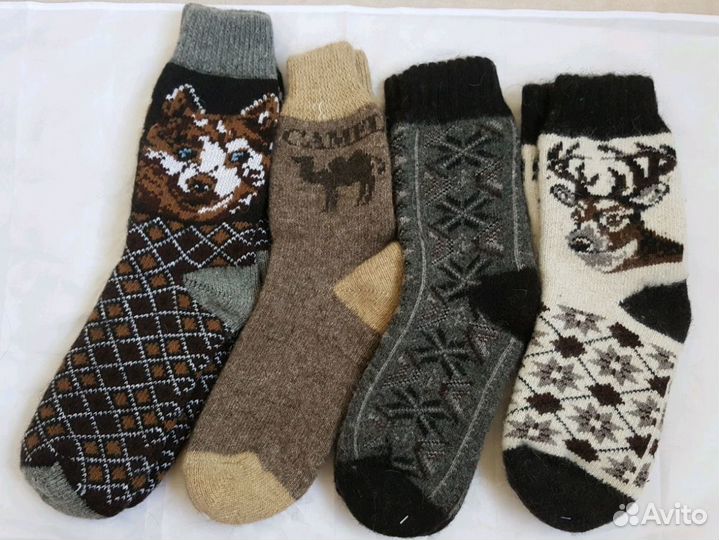 Носки меховые овчина