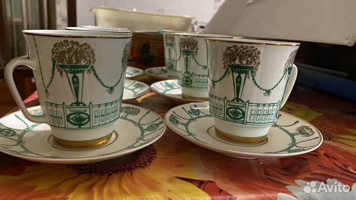 Сервиз кофейный коллекционный. лфз