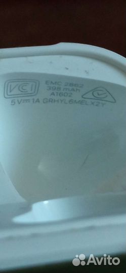 Оригинальный кейс от airpods 1602