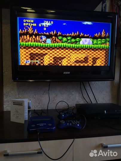 16 bit игровая приставка Megadrive mini