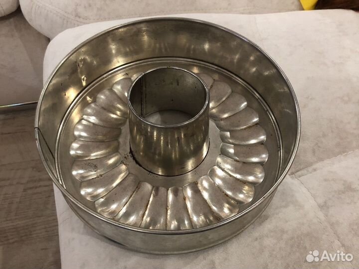 Советская разъемная форма для выпечки, орешки