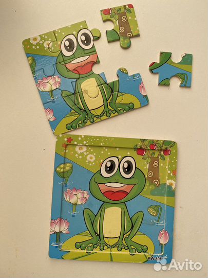 Деревянные игры вкладыши, пазлы