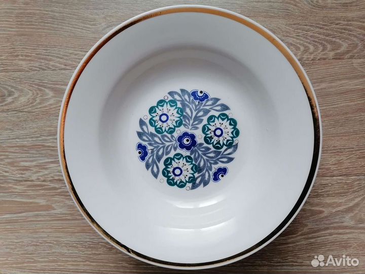 Набор суповых тарелок СССР