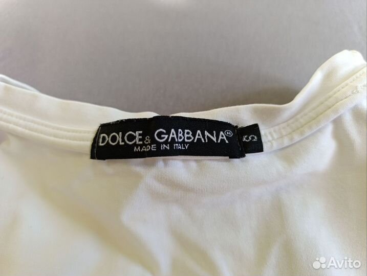 Платье белое женское 42 Dolce Gabbana