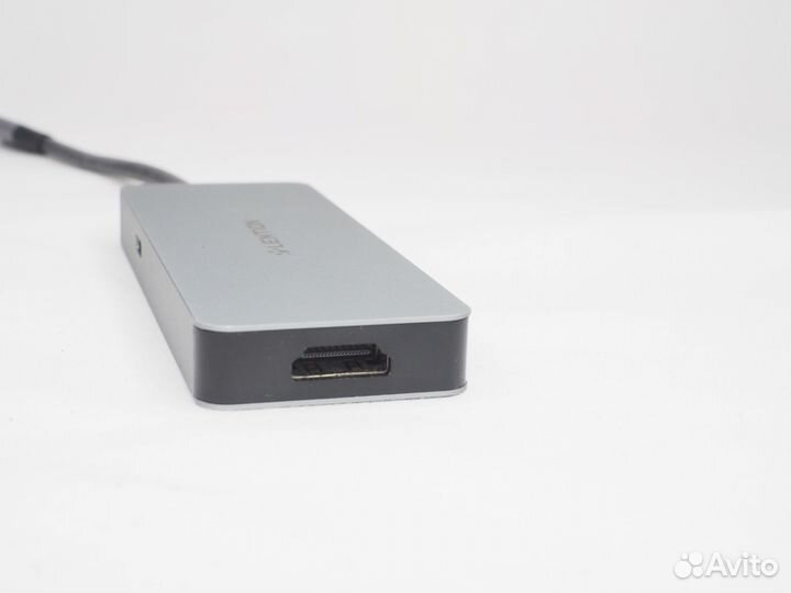 Usb type c hub Lention для macbook картридер hdmi