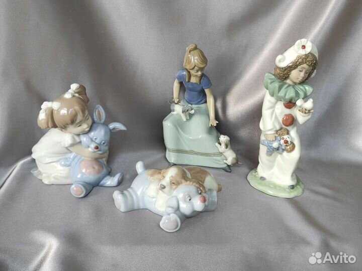 Nao Lladro Испания Валенсия фарфоровые статуэтки