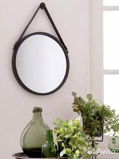 Зеркало на ремне подвесное