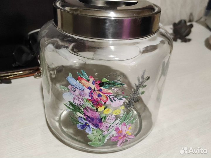 Бутылка стеклянная