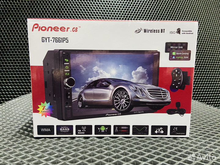 Авто магнитола 2DIN Pro.Pionner