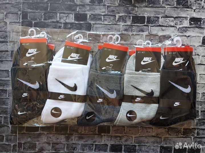 Носки Nike Adidas Puma Reebok