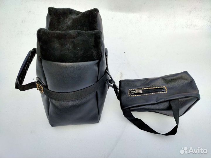 Упор для стрельбы, мешок для пристрелки. Кожа