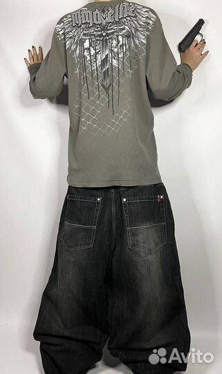 Лонгслив вафельный mma elite tapout mps affliction