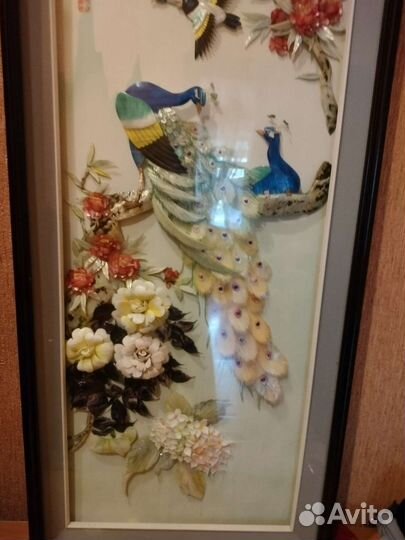 Панно из ракушек