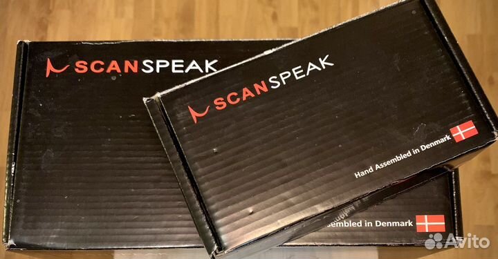 Scan-Speak R2904/700005 и 15WU/4741T00 пара новые
