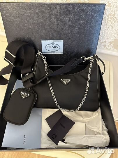 Сумка Prada Re-Edition оригинал