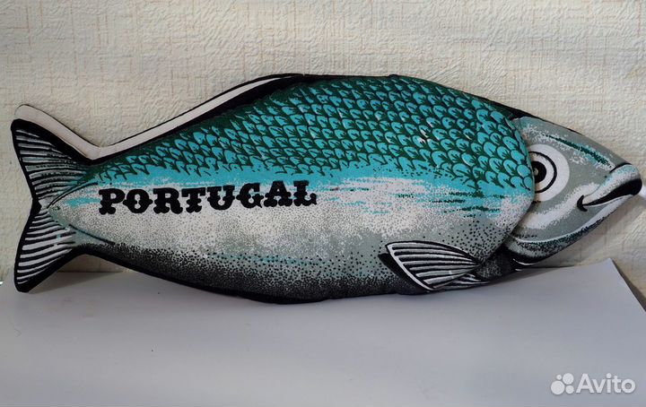 Прихватка для горячих блюд в виде рыбы (Португалия