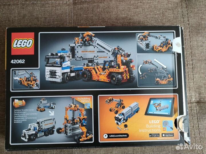 Lego Technic 42062 Контейнерный терминал